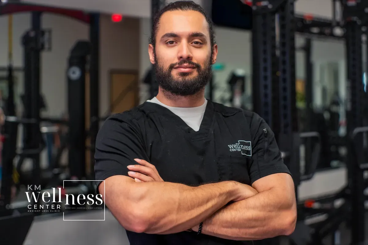 Aaron Vázquez, certified personal trainer at KM Wellness Center in El Paso